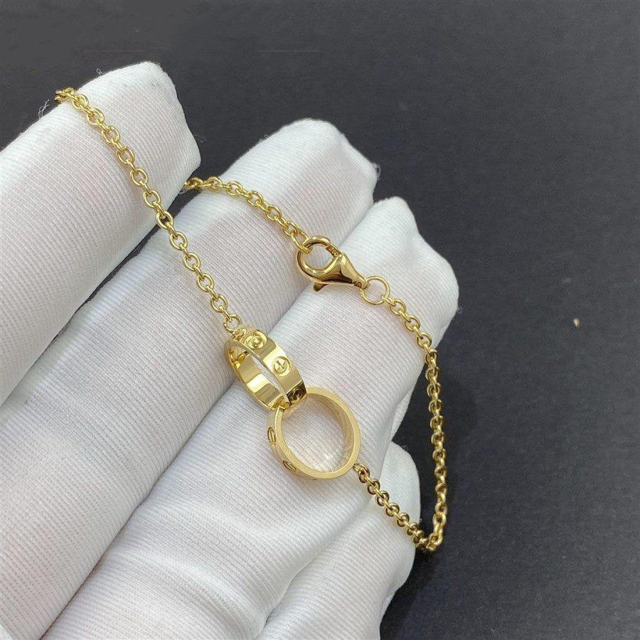 [Clover Jewelrys]LOVE BRACELET DOUBLE RING