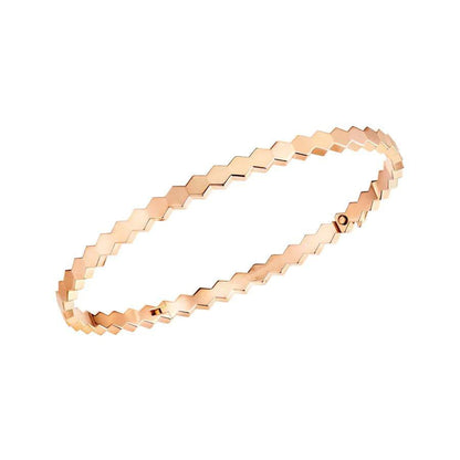 [Clover Jewelrys]BEE LOVE PINK GOLD BRACELET