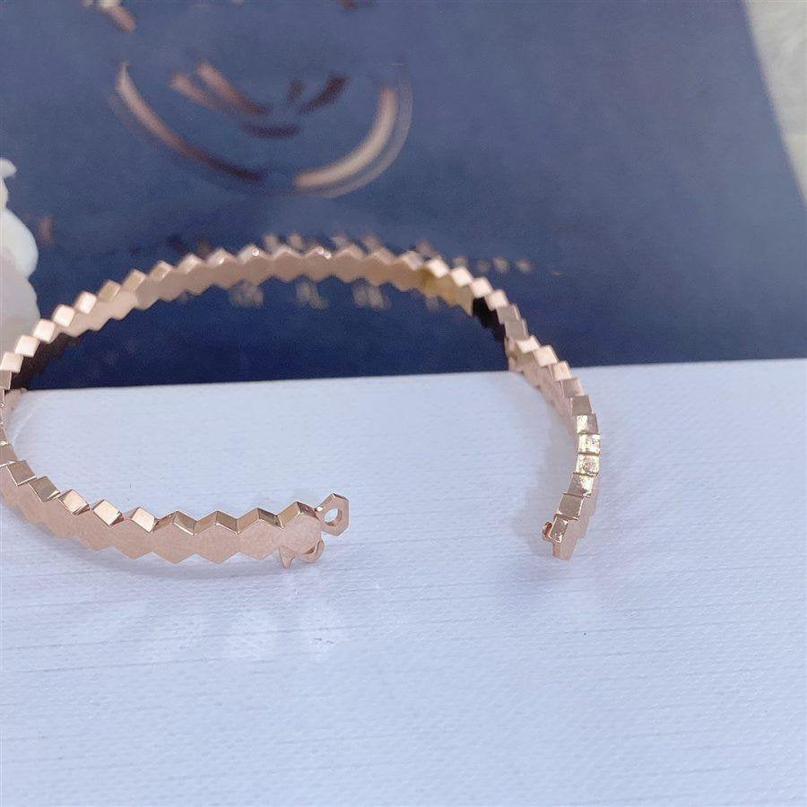 [Clover Jewelrys]BEE LOVE PINK GOLD BRACELET