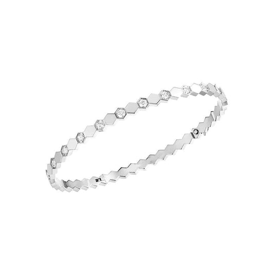 [Clover Jewelrys]BEE LOVE SILVER DIAMOND BRACELET