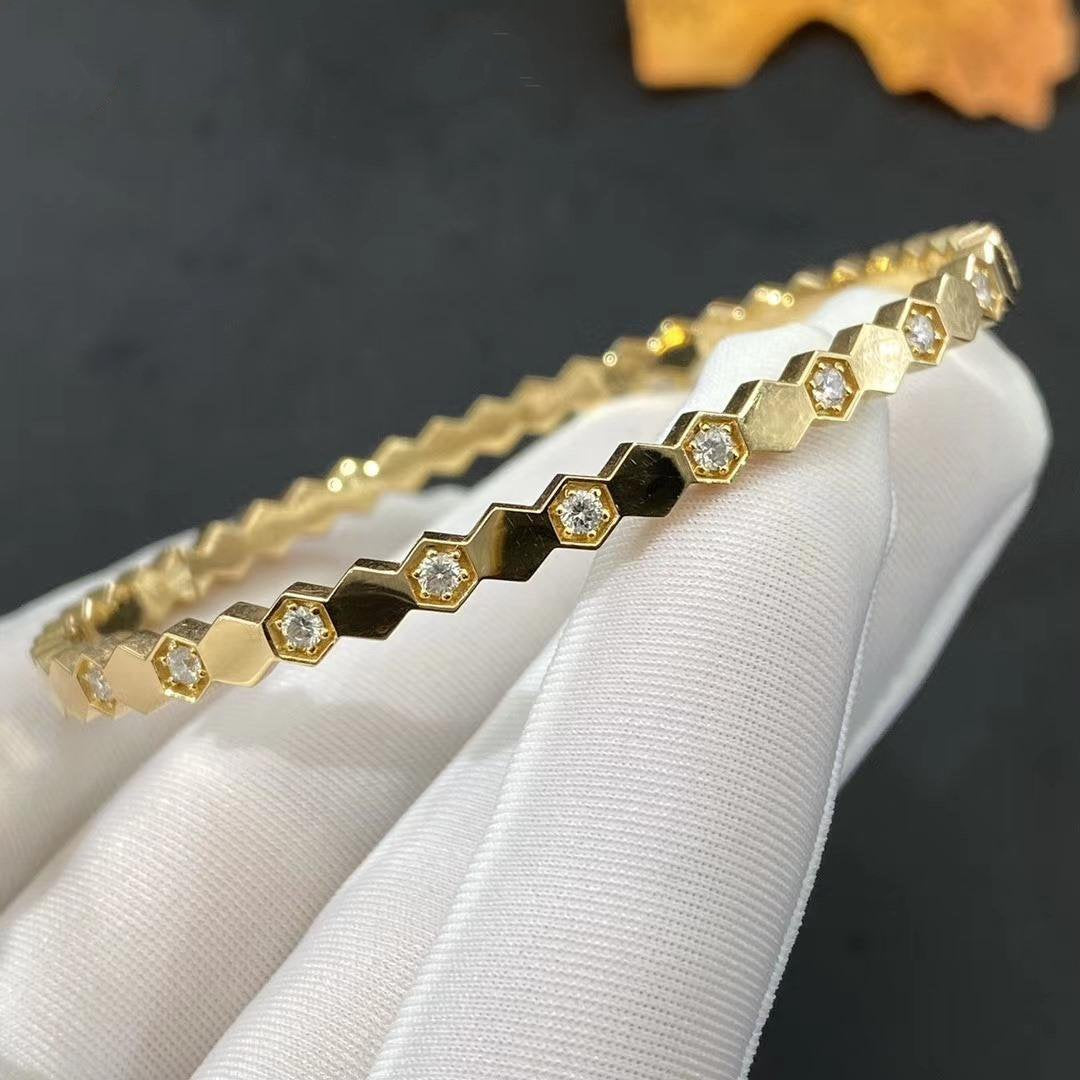 [Clover Jewelrys]BEE LOVE GOLD DIAMOND BRACELET