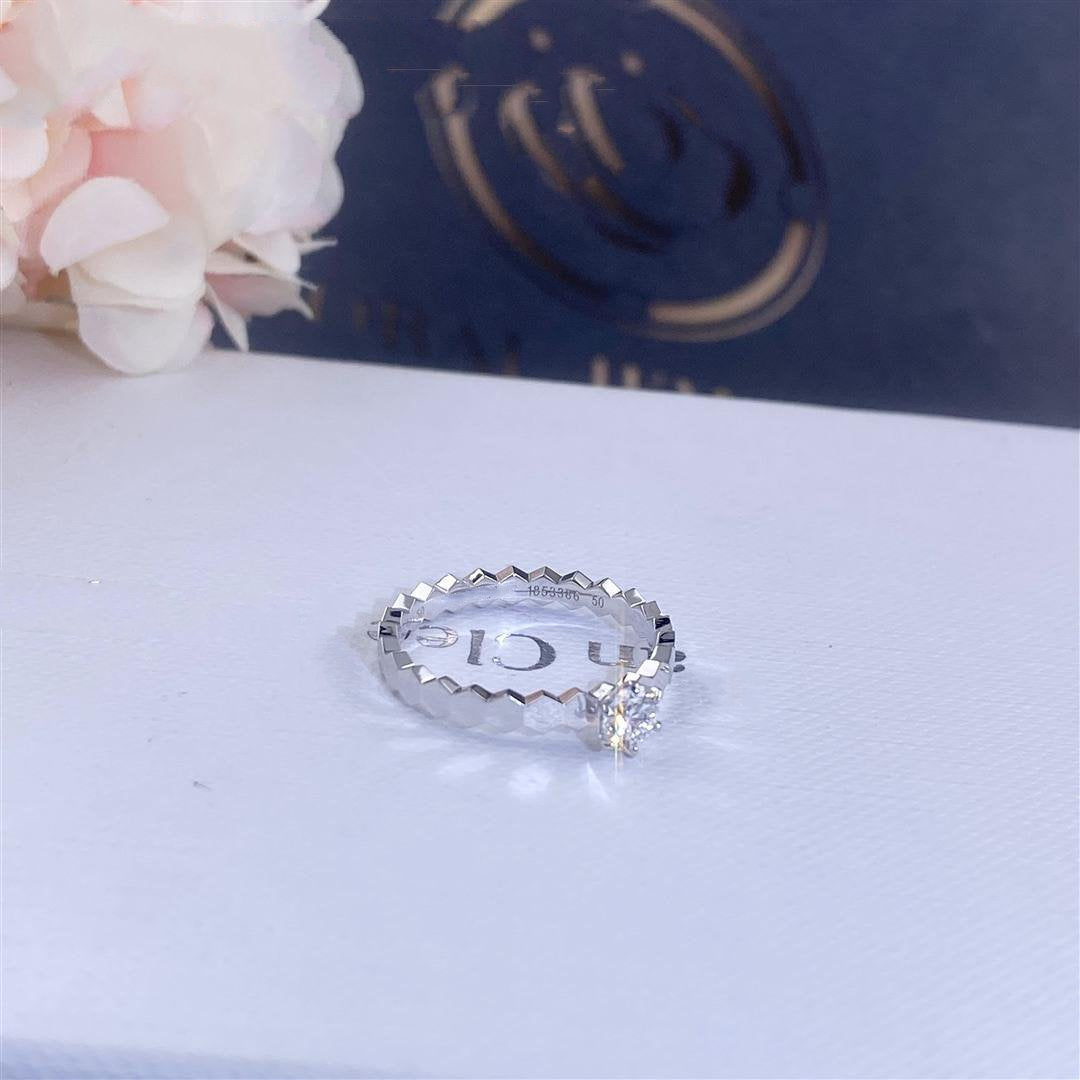 [Clover Jewelrys]BEE LOVE RING SILVER 1 DIAMOND