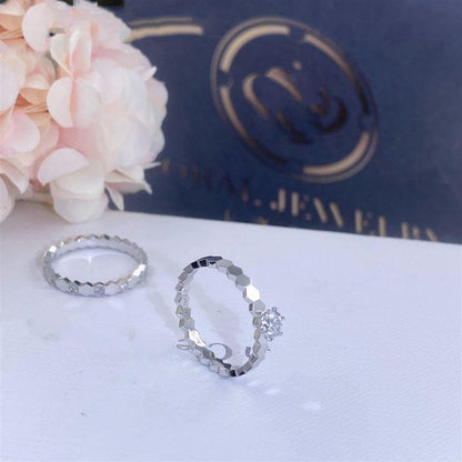 [Clover Jewelrys]BEE LOVE RING SILVER 1 DIAMOND