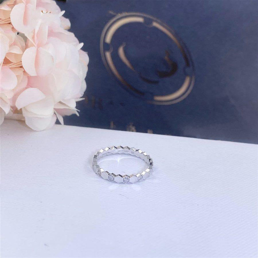 [Clover Jewelrys]BEE LOVE RING SILVER DIAMOND