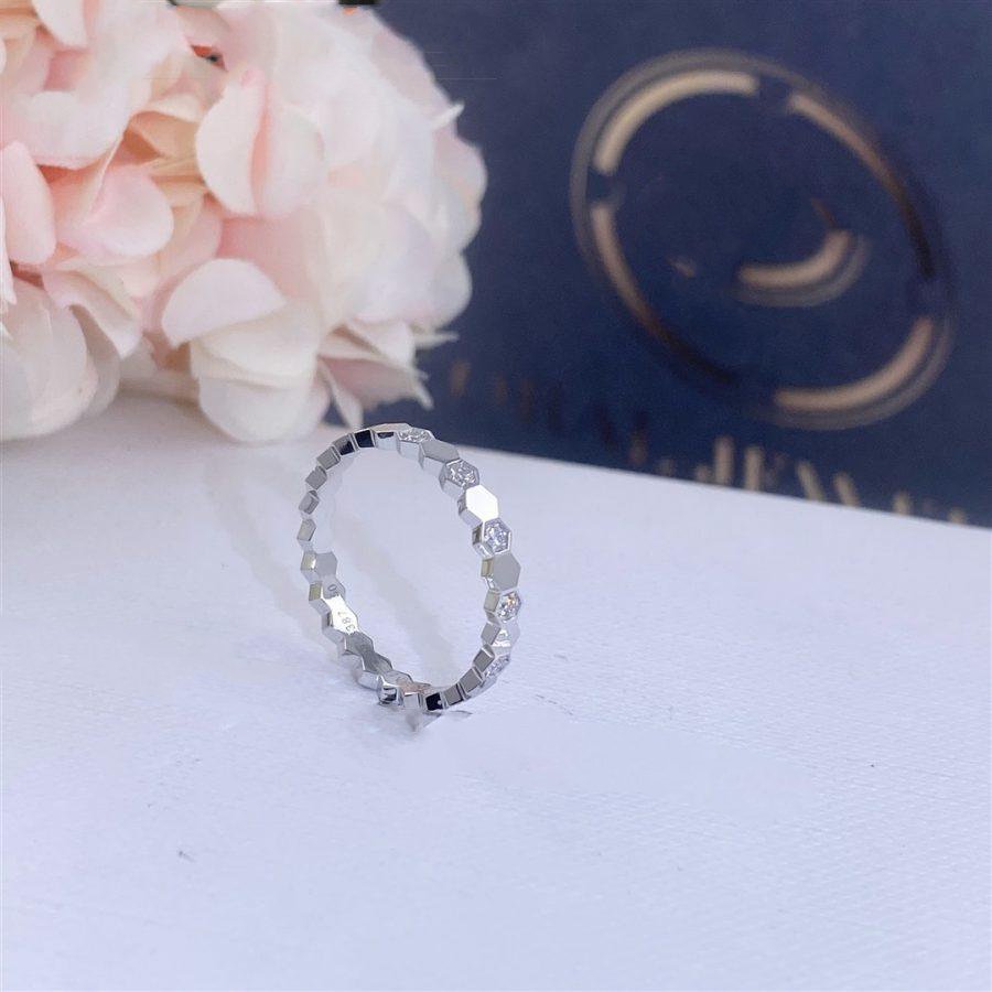 [Clover Jewelrys]BEE LOVE RING SILVER DIAMOND