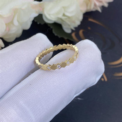 [Clover Jewelrys]BEE LOVE RING GOLD DIAMOND