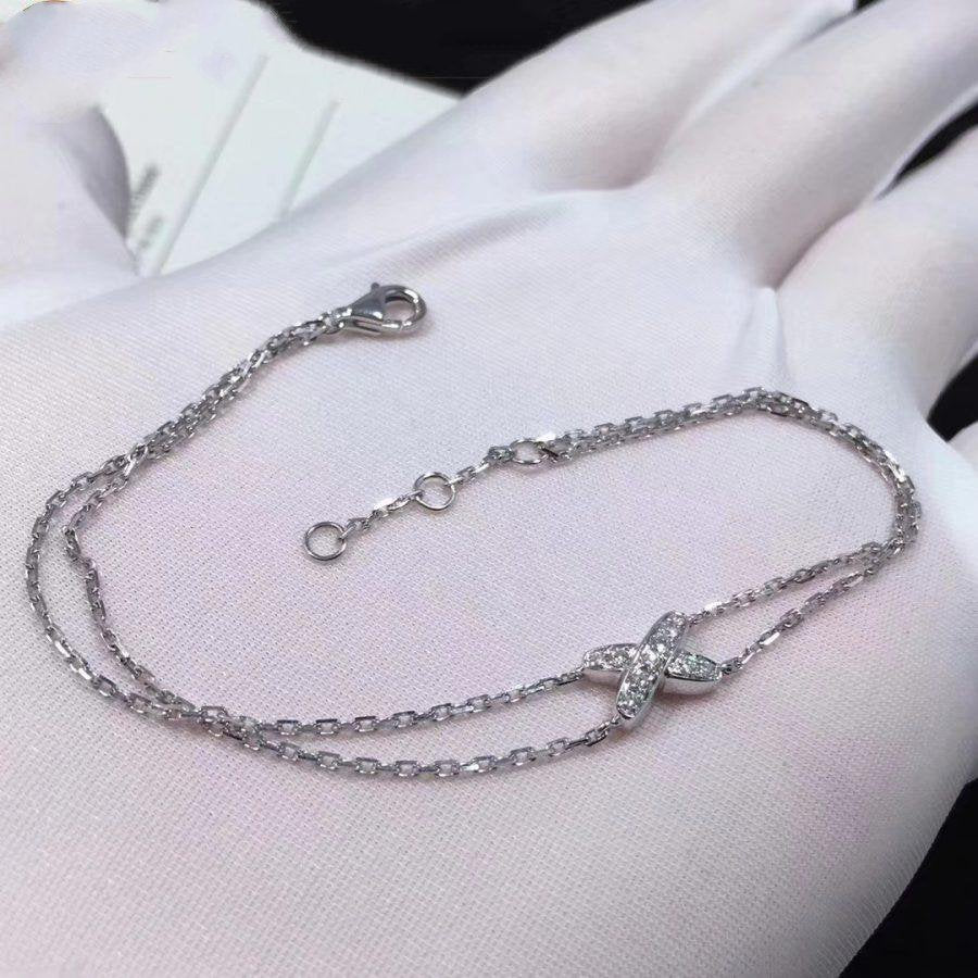 [Clover Jewelrys]JEUX BRACELET SILVER DIAMOND