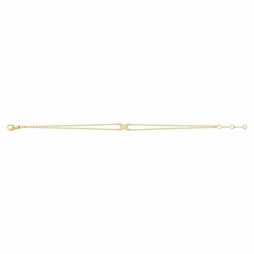 [Clover Jewelrys]JEUX BRACELET GOLD DIAMOND