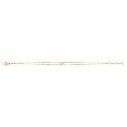 [Clover Jewelrys]JEUX BRACELET GOLD DIAMOND