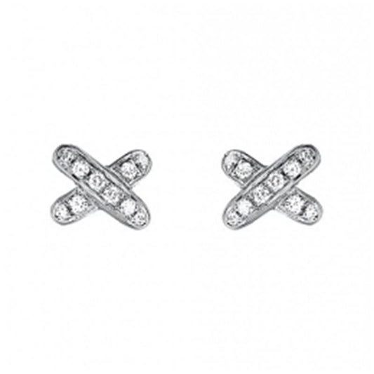 [Clover Jewelrys]JEUX DE DIAMOND EARRINGS