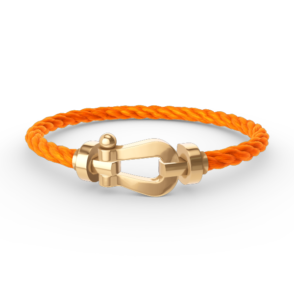 [Clover Jewelrys]FORCE LARGE HORSESHOE NO DIAMOND BRACELET GOLD