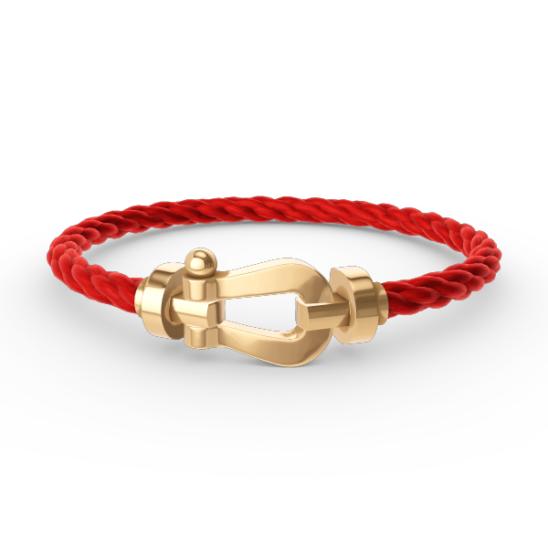 [Clover Jewelrys]FORCE LARGE HORSESHOE NO DIAMOND BRACELET GOLD