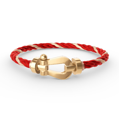 [Clover Jewelrys]FORCE LARGE HORSESHOE NO DIAMOND BRACELET GOLD