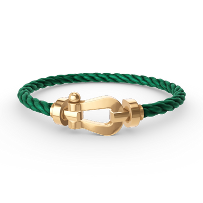 [Clover Jewelrys]FORCE LARGE HORSESHOE NO DIAMOND BRACELET GOLD