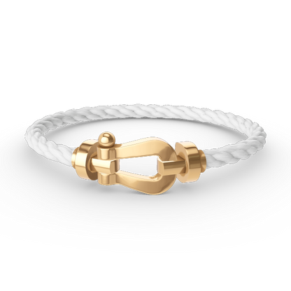 [Clover Jewelrys]FORCE LARGE HORSESHOE NO DIAMOND BRACELET GOLD