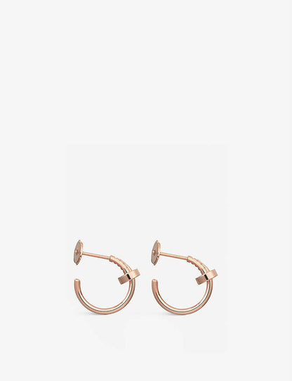 [Clover Jewelrys]JUSTE EARRINGS PINK GOLD