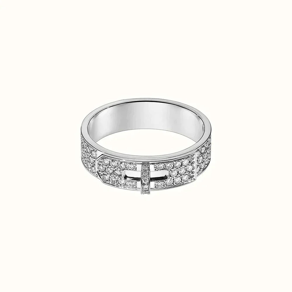 [Clover Jewelrys]KELLY SILVER DIAMOND RING