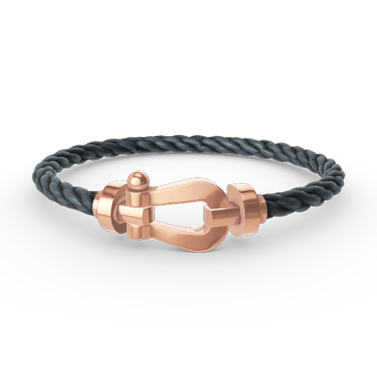 [Clover Jewelrys]FORCE LARGE HORSESHOE NO DIAMOND BRACELET ROSE GOLD