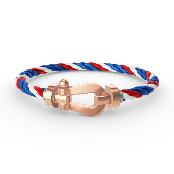 [Clover Jewelrys]FORCE LARGE HORSESHOE NO DIAMOND BRACELET ROSE GOLD