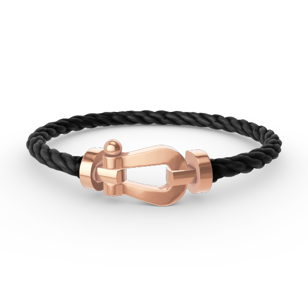 [Clover Jewelrys]FORCE LARGE HORSESHOE NO DIAMOND BRACELET ROSE GOLD