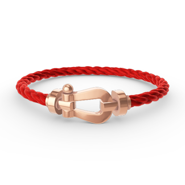 [Clover Jewelrys]FORCE LARGE HORSESHOE NO DIAMOND BRACELET ROSE GOLD