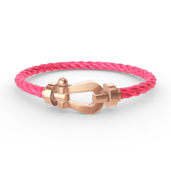 [Clover Jewelrys]FORCE LARGE HORSESHOE NO DIAMOND BRACELET ROSE GOLD