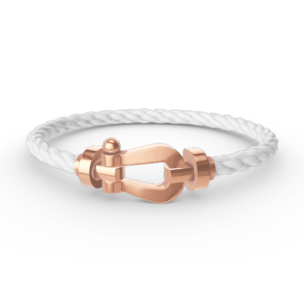 [Clover Jewelrys]FORCE LARGE HORSESHOE NO DIAMOND BRACELET ROSE GOLD