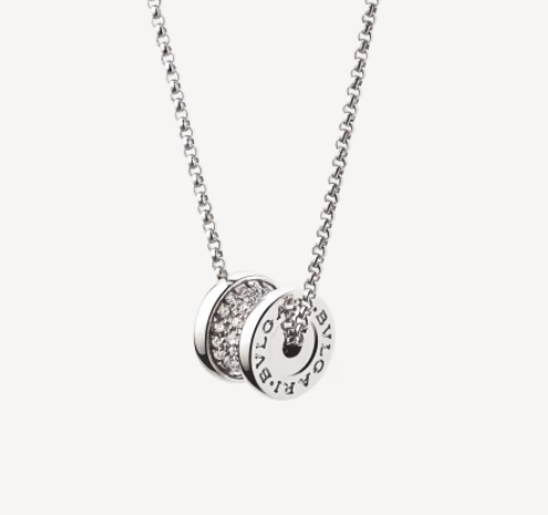 [Clover Jewelrys]ZERO 1 SILVER DIAMOND NECKLACE