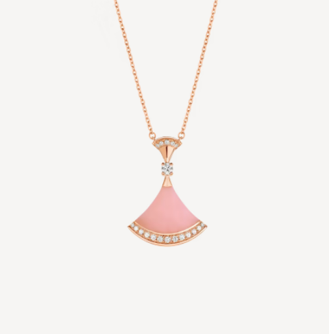 [Clover Jewelrys]DREAM NECKLACE PINK OPAL