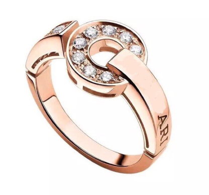 [Clover Jewelrys]DREAM RING DIAMOND PINK GOLD