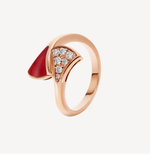 [Clover Jewelrys]DREAM RING PINK GOLD DIAMOND