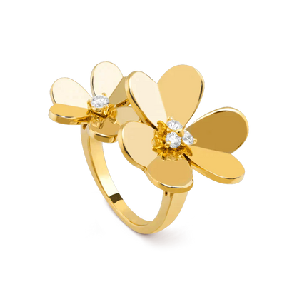 [Clover Jewelrys]CLOVER COMOS GOLD DIAMOND RING