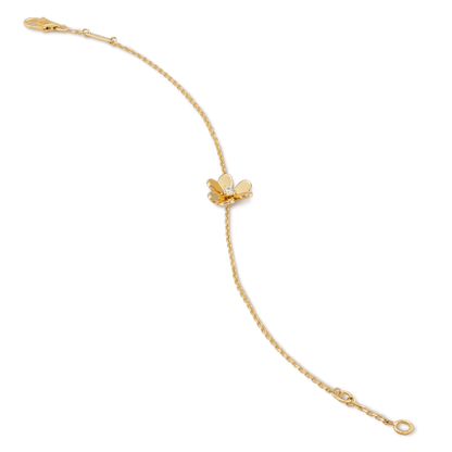 [Clover Jewelrys]FRIVOLE GOLD FLOWER BRACELET