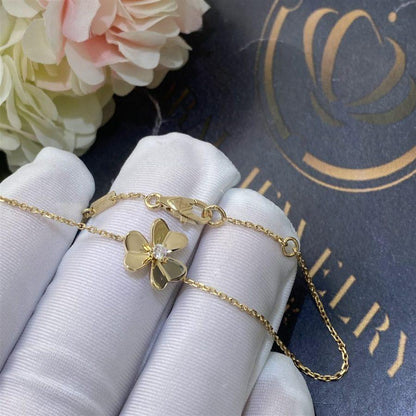 [Clover Jewelrys]FRIVOLE GOLD FLOWER BRACELET