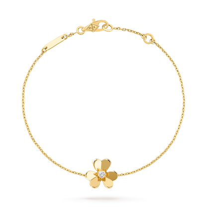 [Clover Jewelrys]FRIVOLE GOLD FLOWER BRACELET