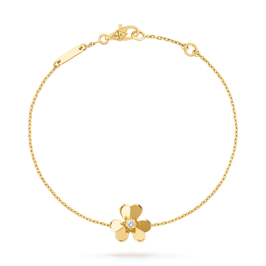 [Clover Jewelrys]FRIVOLE GOLD FLOWER BRACELET