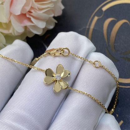 [Clover Jewelrys]FRIVOLE GOLD FLOWER BRACELET