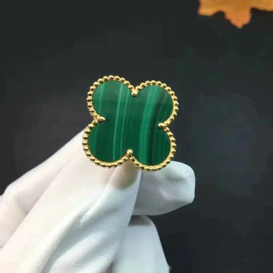 [Clover Jewelrys]CLOVER MALACHITE RING