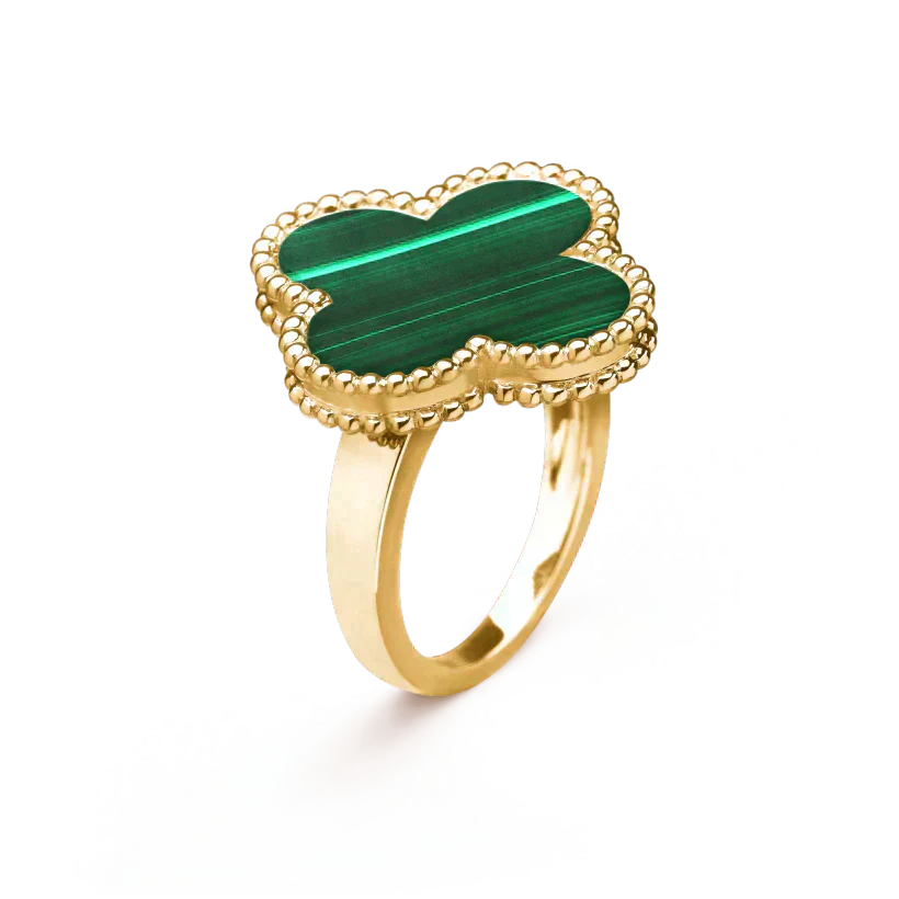 [Clover Jewelrys]CLOVER MALACHITE RING