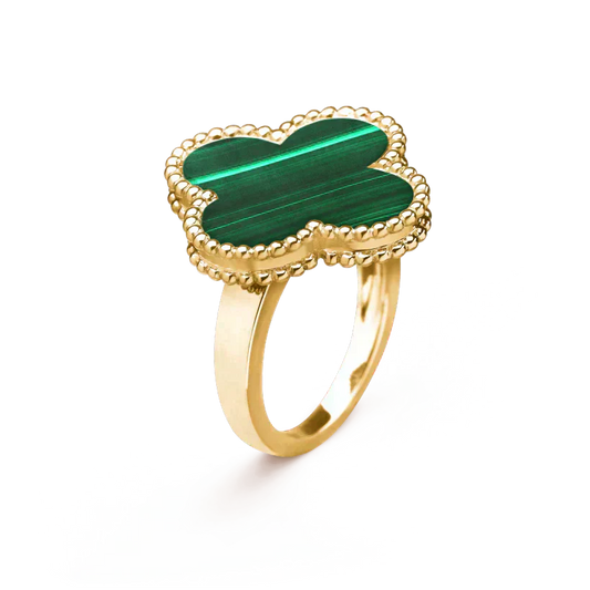 [Clover Jewelrys]CLOVER MALACHITE RING