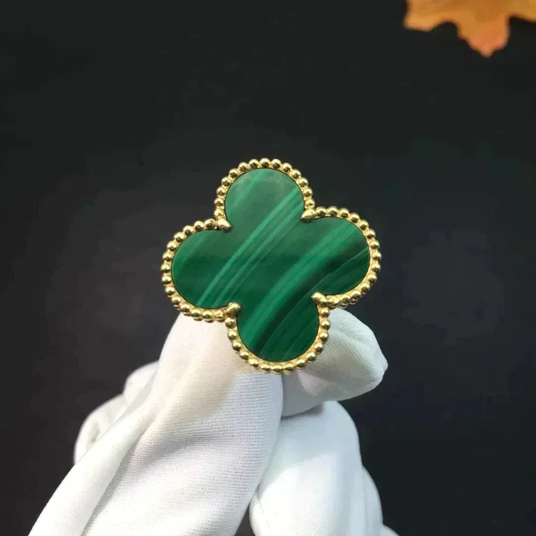 [Clover Jewelrys]CLOVER MALACHITE RING