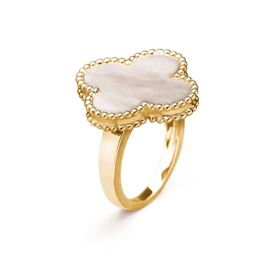 [Clover Jewelrys]CLOVER WHITE MOP RING