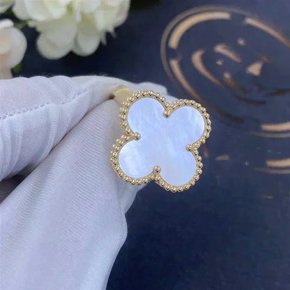 [Clover Jewelrys]CLOVER WHITE MOP RING