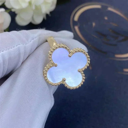 [Clover Jewelrys]CLOVER WHITE MOP RING