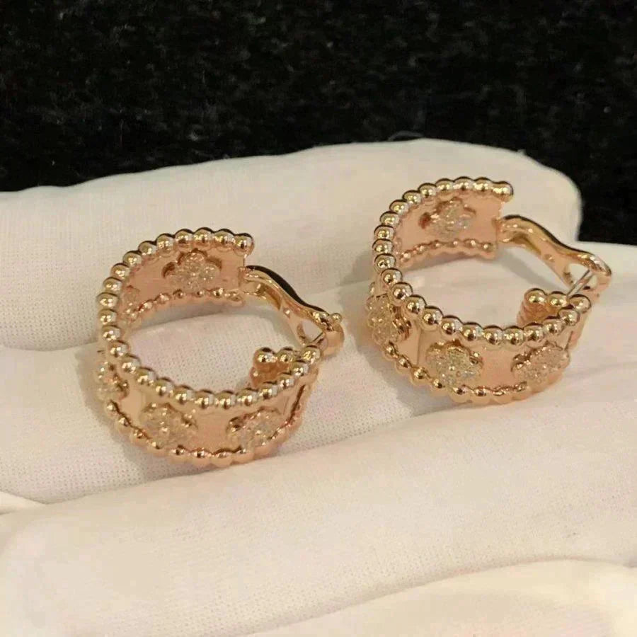 [Clover Jewelrys]PERLEE DIAMOND EARRINGS