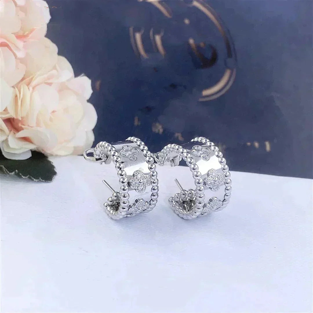 [Clover Jewelrys]PERLEE DIAMOND EARRINGS