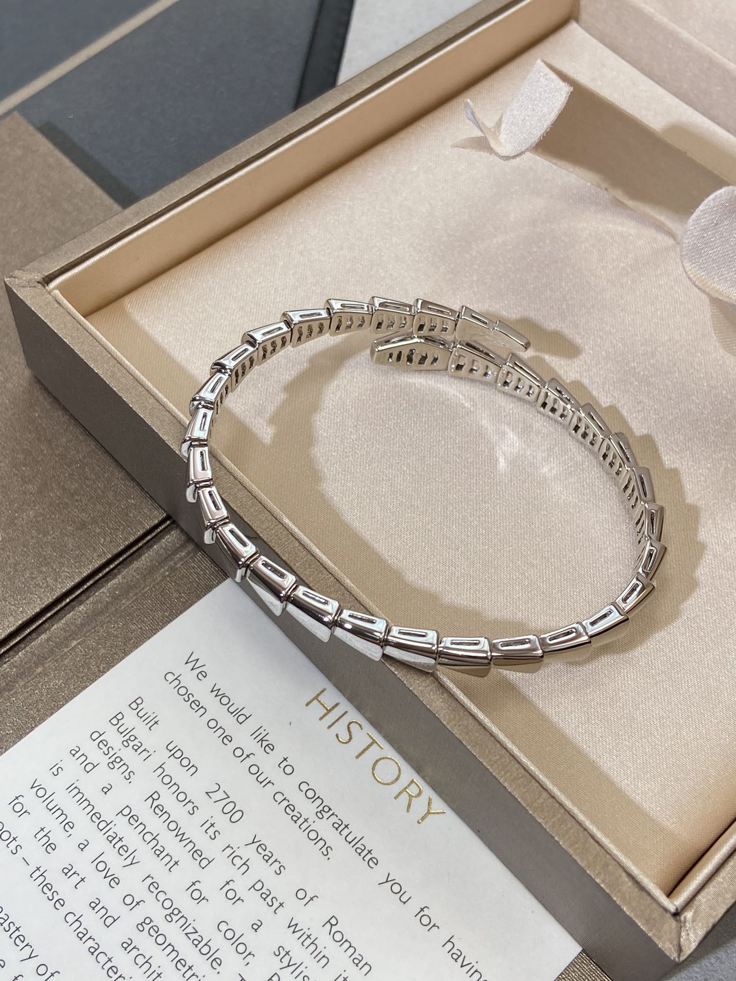 [Clover Jewelrys]SERPENTI VIPER SILVER BRACELET