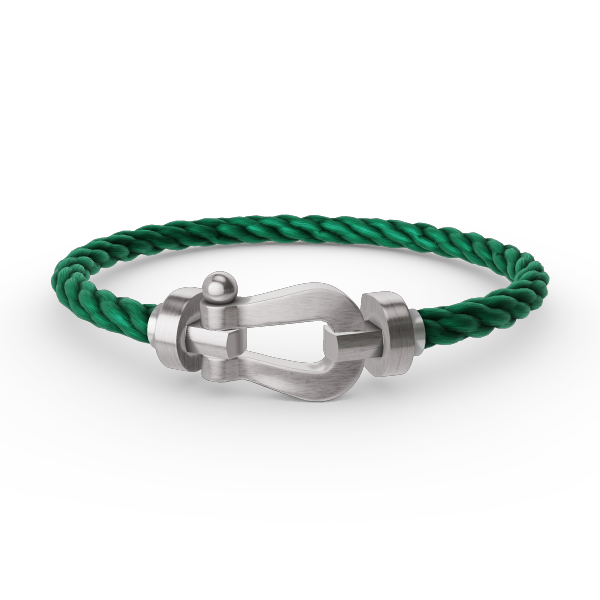 [Clover Jewelrys]FORCE LARGE HORSESHOE NO DIAMOND BRACELET SILVER