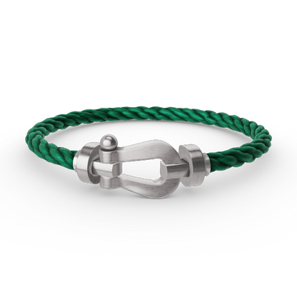 [Clover Jewelrys]FORCE LARGE HORSESHOE NO DIAMOND BRACELET SILVER