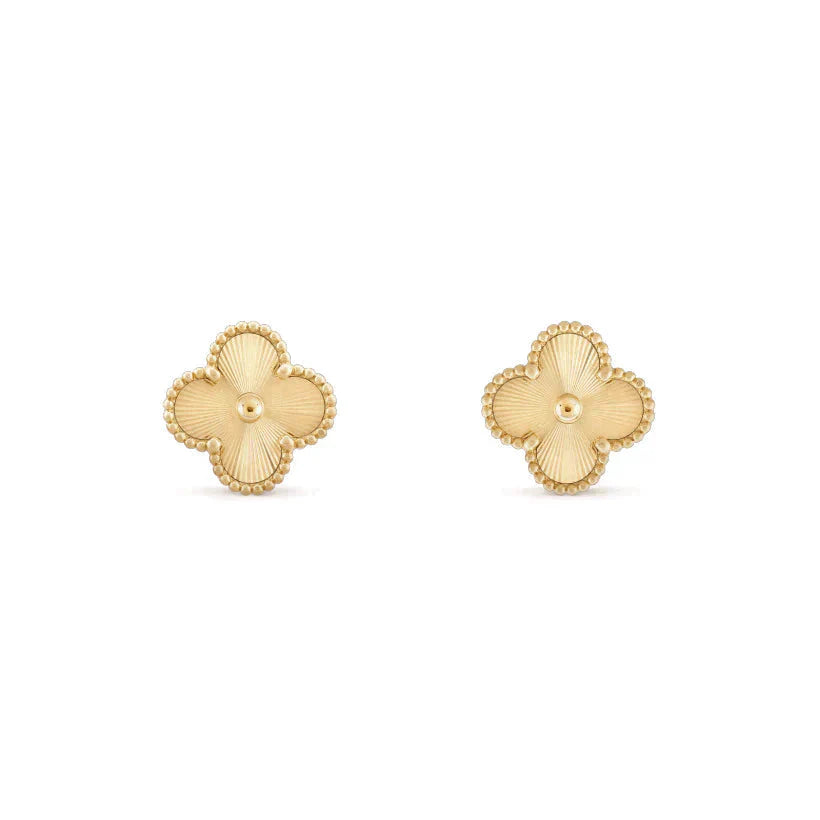 [Clover Jewelrys]CLOVER MEDIUM 1 MOTIFS LASER EARRINGS